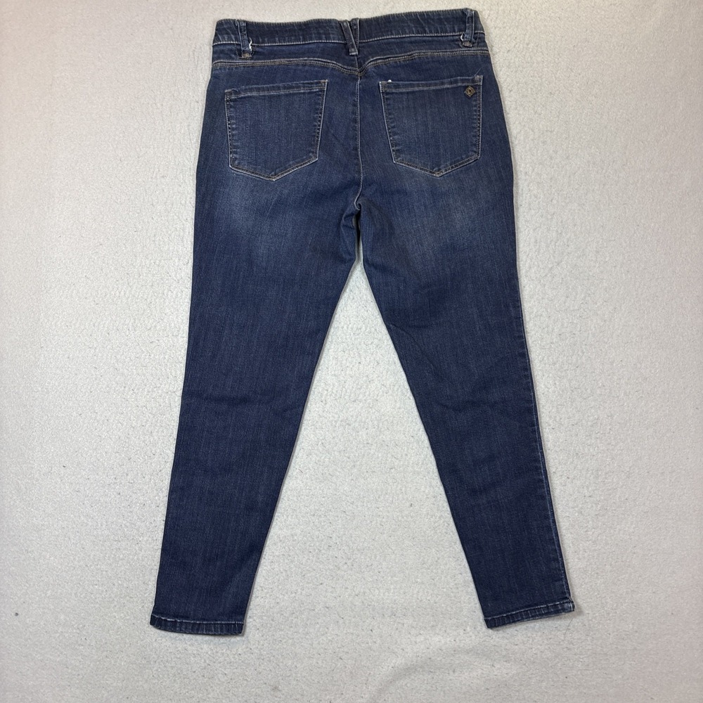 Democracy Dark Blue Women's Stretch Jeans - Classic Slim Fit - Picture 3 of 9